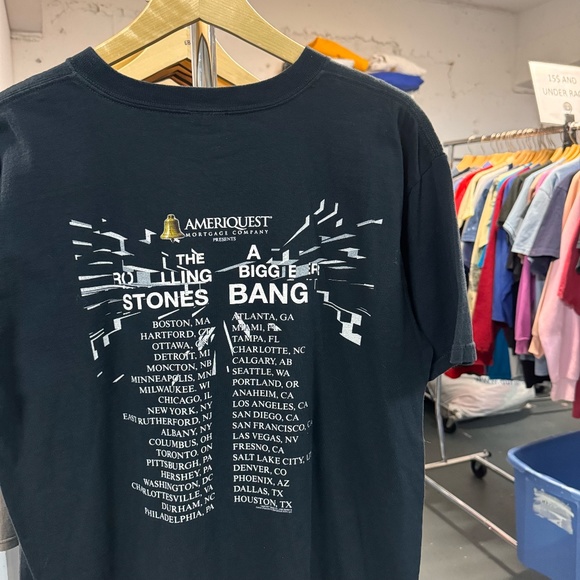 2005 Rolling Stones Tour Band T-shirt in Black - Picture 5 of 5